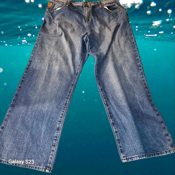 Akademiks Jeanius Recordings vintage 90's era denims - Picture 1 of 8